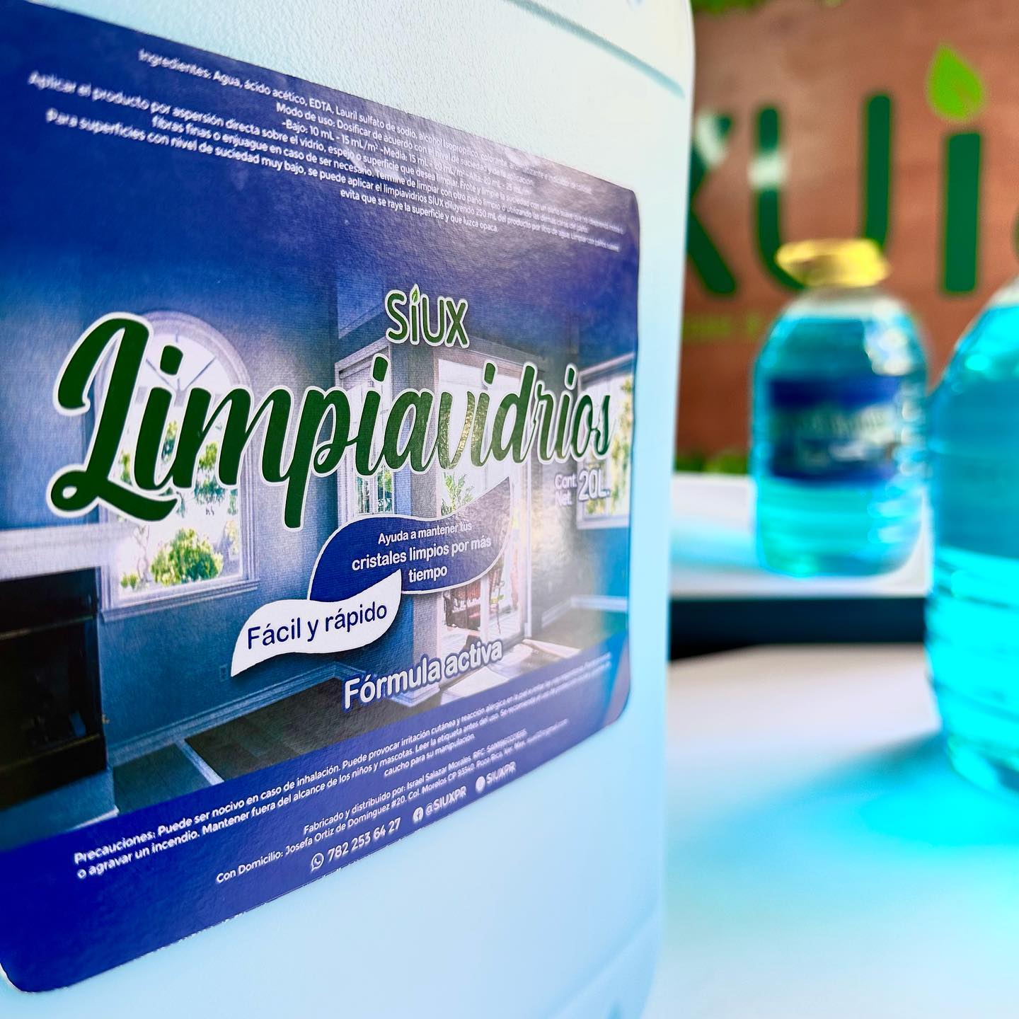 limpiavidrios 20 L